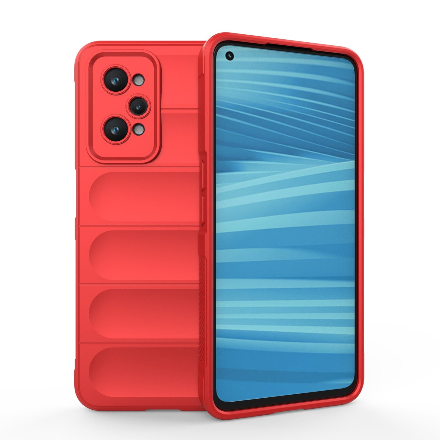 Realme GT2 Magic Shield TPU + Flannel Phone Case - Stylish, Durable, and Lightweight Protection