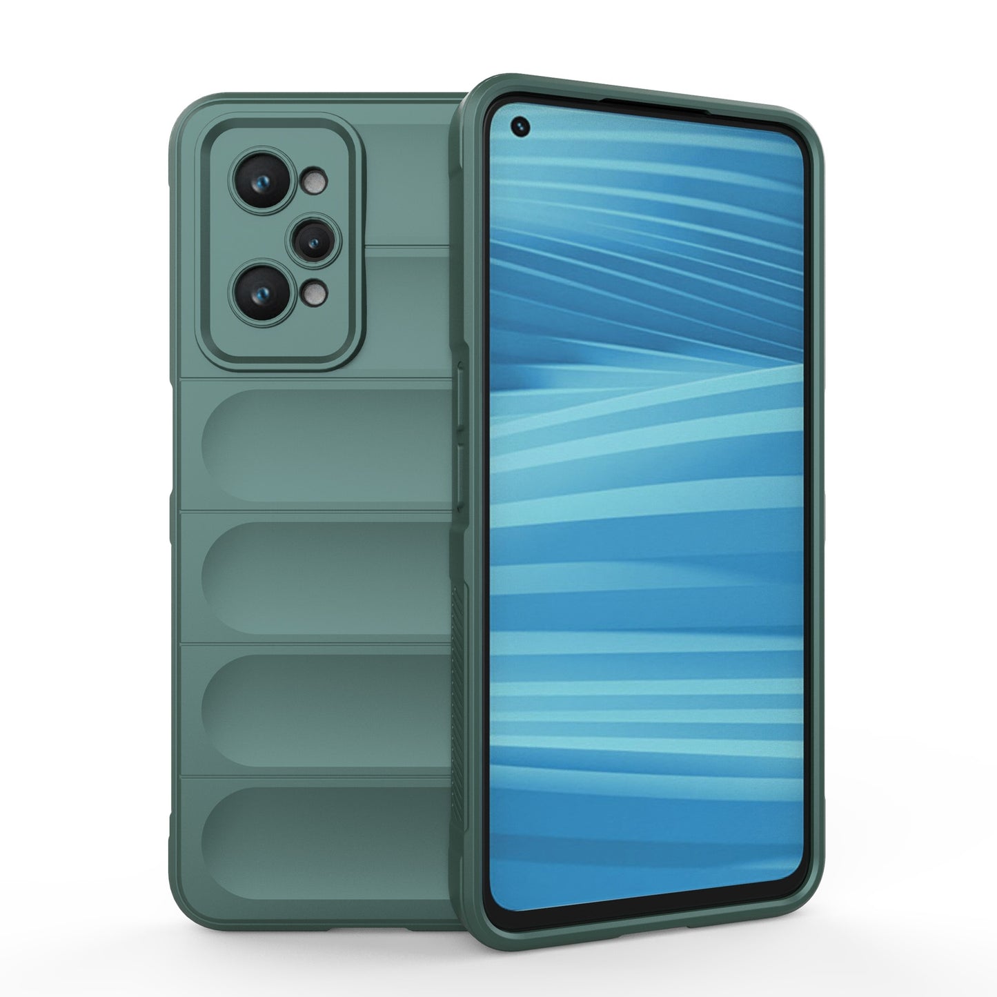Realme GT2 Magic Shield TPU + Flannel Phone Case - Stylish, Durable, and Lightweight Protection