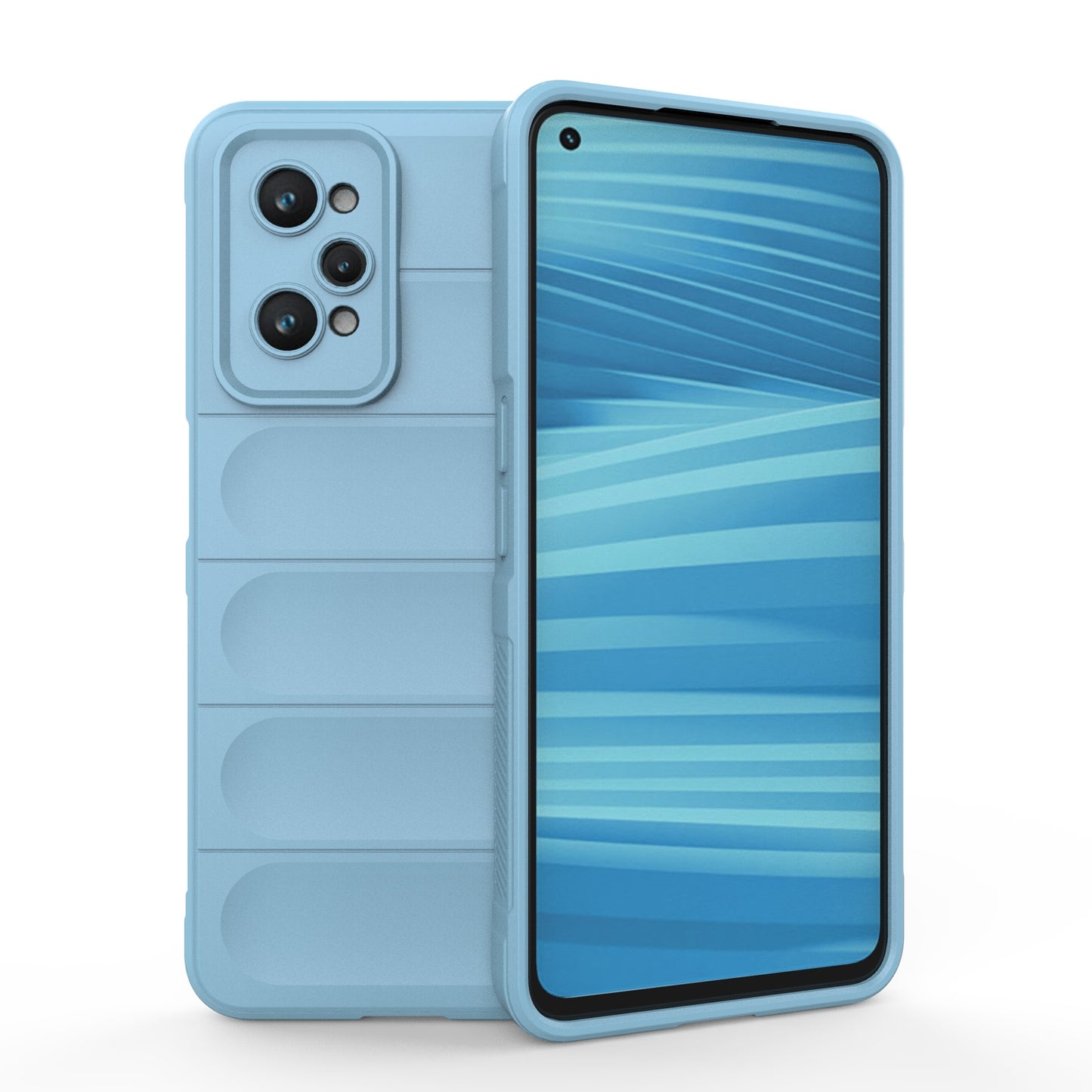 Realme GT2 Magic Shield TPU + Flannel Phone Case - Stylish, Durable, and Lightweight Protection