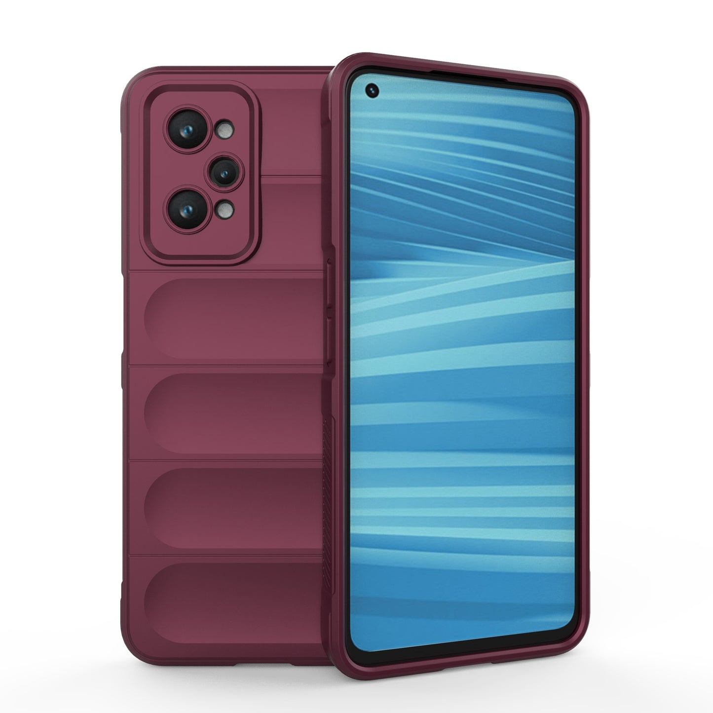 Realme GT2 Magic Shield TPU + Flannel Phone Case - Stylish, Durable, and Lightweight Protection