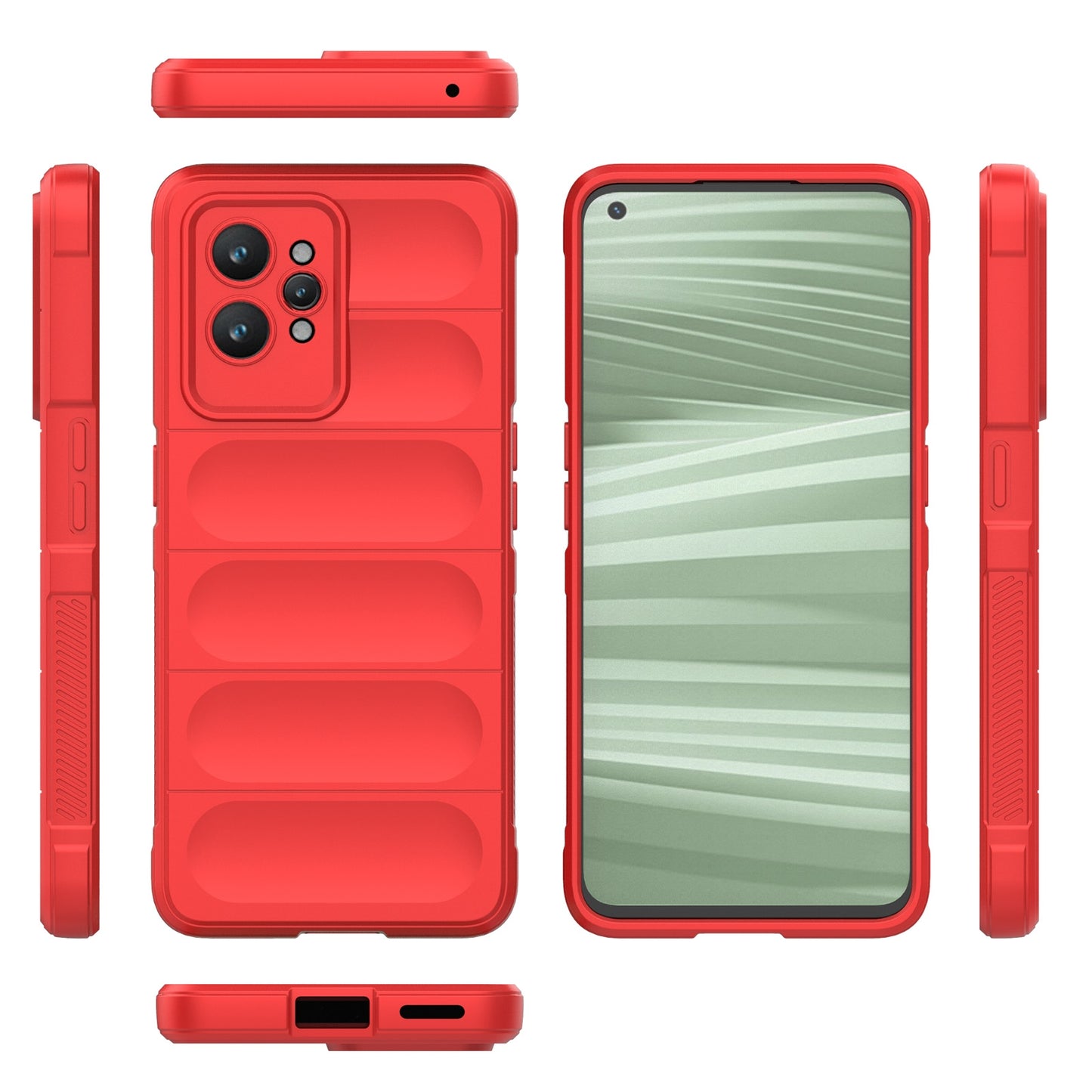 Realme GT2 Pro Magic Shield TPU + Flannel Phone Case - Stylish, Durable, and Lightweight Protection