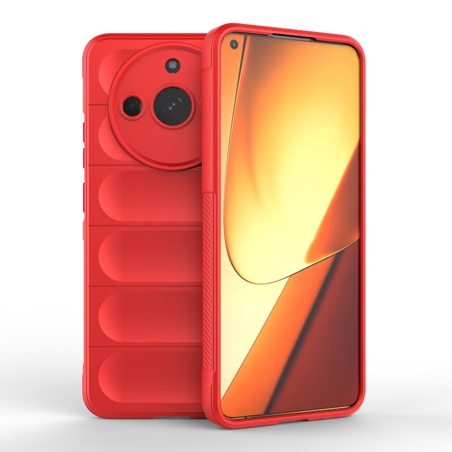 Realme 11 5G Magic Shield TPU + Flannel Phone Case - Stylish, Durable, and Lightweight Protection