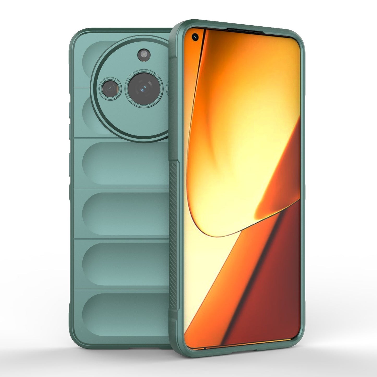 Realme 11 5G Magic Shield TPU + Flannel Phone Case - Stylish, Durable, and Lightweight Protection