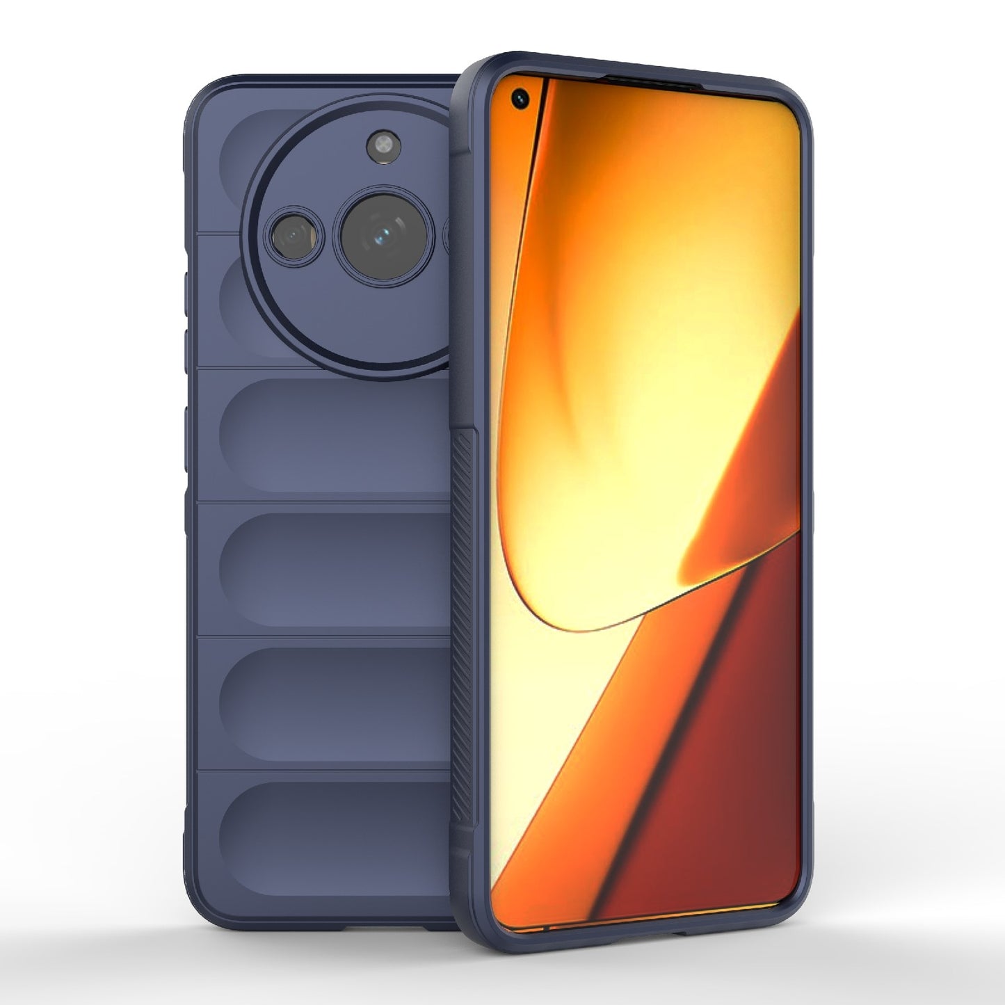 Realme 11 5G Magic Shield TPU + Flannel Phone Case - Stylish, Durable, and Lightweight Protection