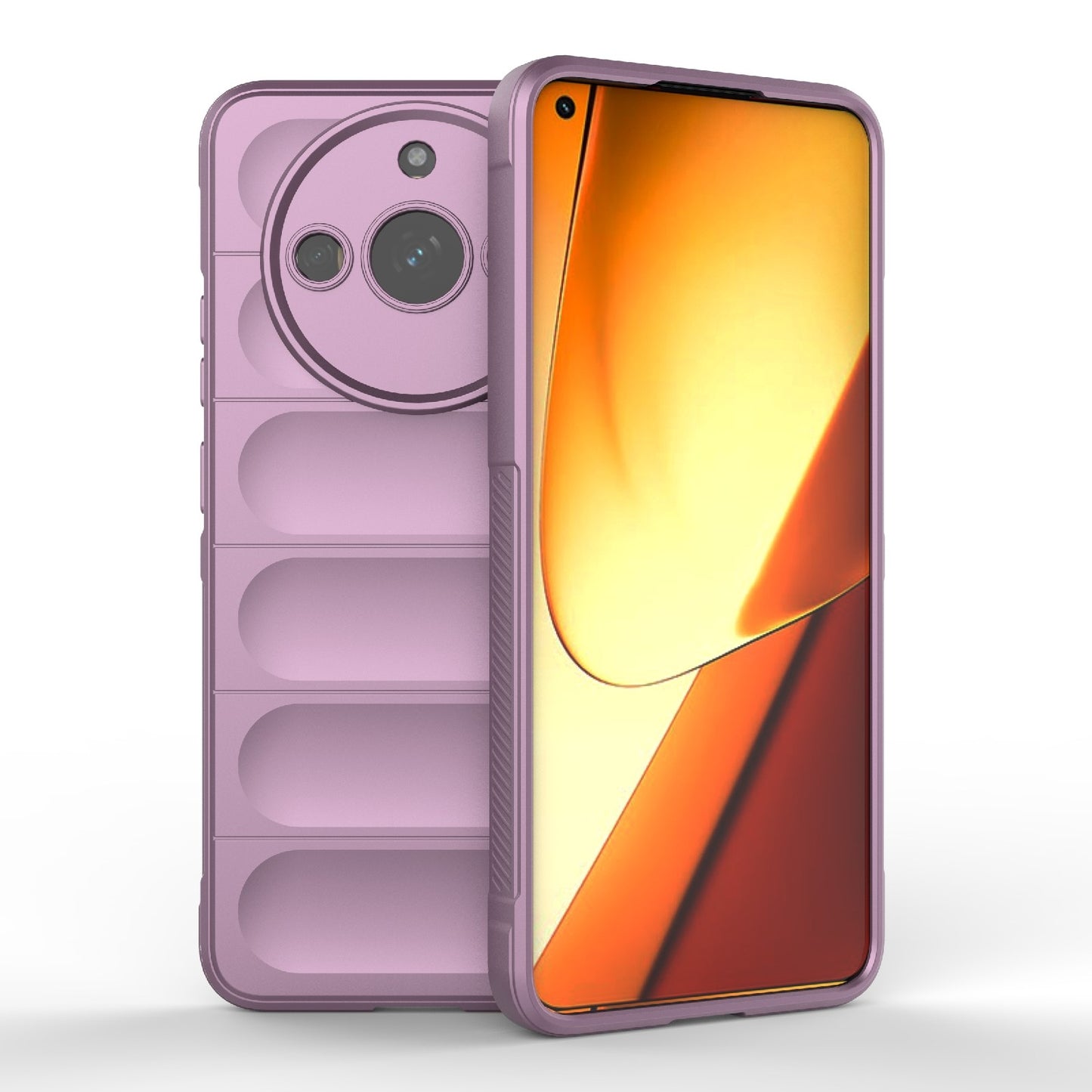 Realme 11 5G Magic Shield TPU + Flannel Phone Case - Stylish, Durable, and Lightweight Protection