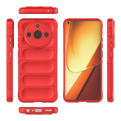 Realme 11 5G Magic Shield TPU + Flannel Phone Case - Stylish, Durable, and Lightweight Protection