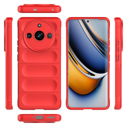Realme 11 Pro+ 5G Magic Shield TPU + Flannel Phone Case - Stylish, Durable, and Lightweight Protection