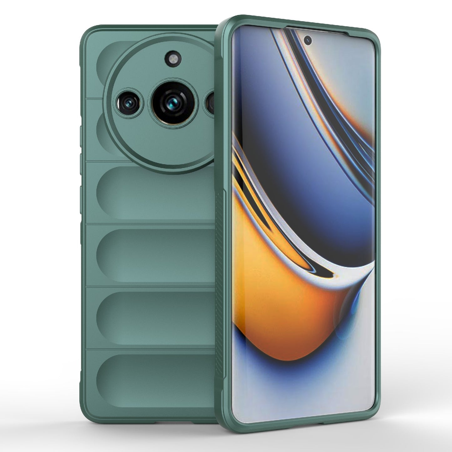 Realme 11 Pro+ 5G Magic Shield TPU + Flannel Phone Case - Stylish, Durable, and Lightweight Protection