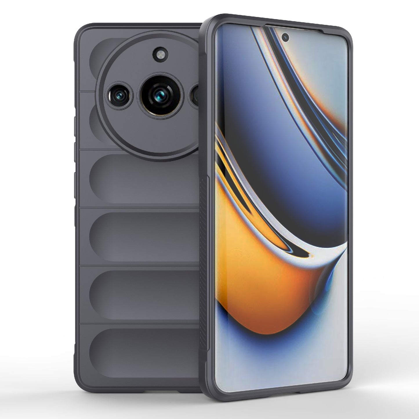 Realme 11 Pro+ 5G Magic Shield TPU + Flannel Phone Case - Stylish, Durable, and Lightweight Protection