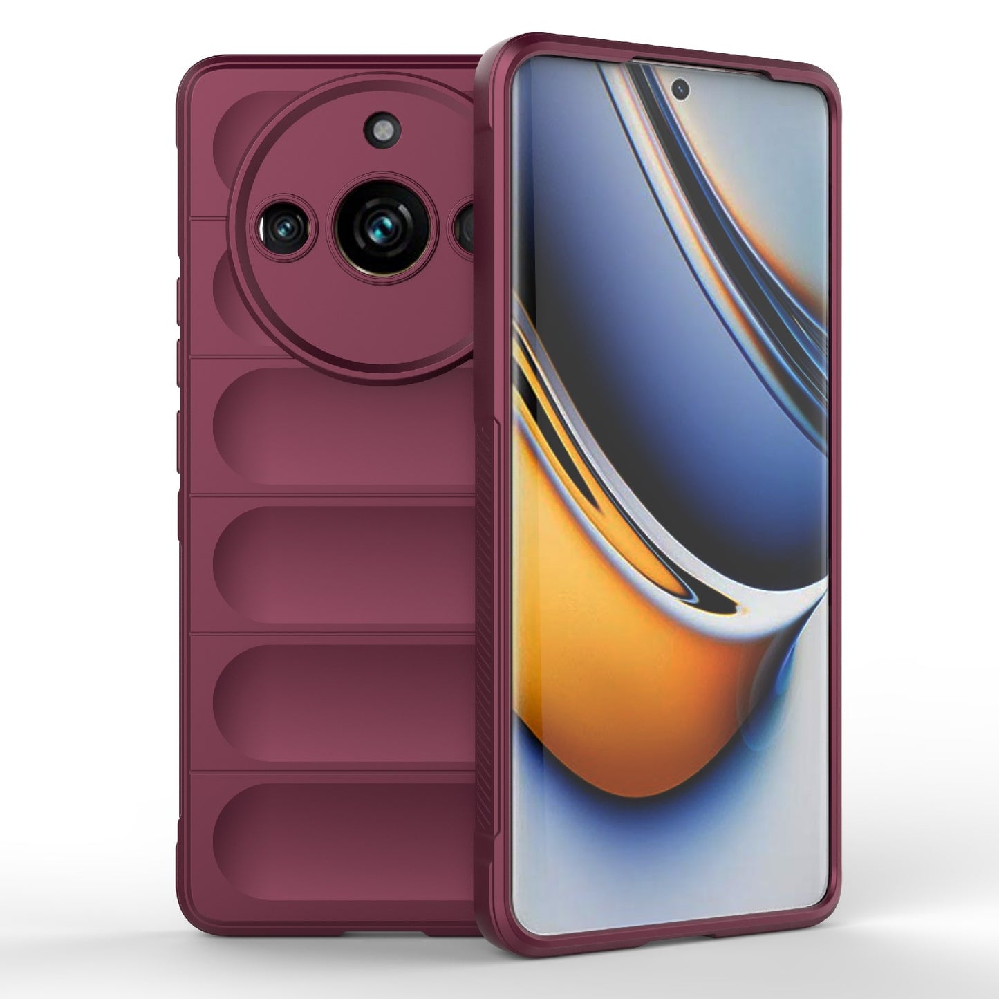 Realme 11 Pro 5G Magic Shield TPU + Flannel Phone Case - Stylish, Durable, and Lightweight Protection