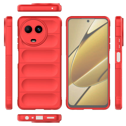 Realme 11 5G Global Magic Shield TPU + Flannel Phone Case - Stylish, Durable, and Lightweight Protection