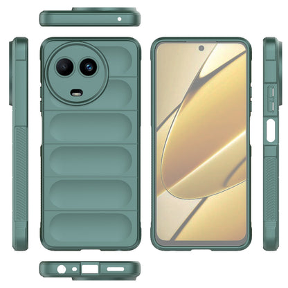 Realme 11 5G Global Magic Shield TPU + Flannel Phone Case - Stylish, Durable, and Lightweight Protection