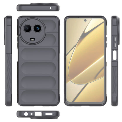 Realme 11 5G Global Magic Shield TPU + Flannel Phone Case - Stylish, Durable, and Lightweight Protection