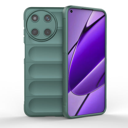 Realme 11 4G Global Magic Shield TPU + Flannel Phone Case - Stylish, Durable, and Lightweight Protection