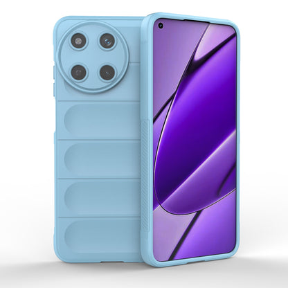Realme 11 4G Global Magic Shield TPU + Flannel Phone Case - Stylish, Durable, and Lightweight Protection
