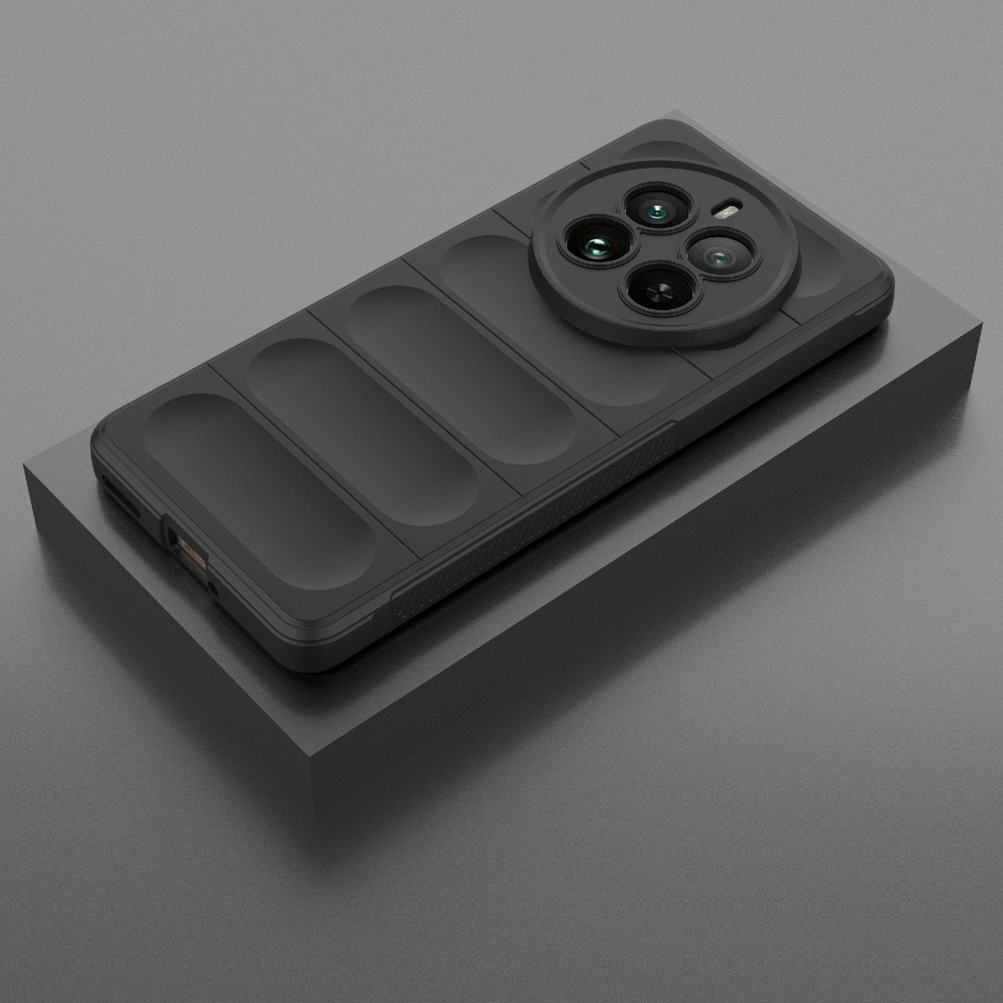 Realme 12 Pro 5G Magic Shield TPU + Flannel Phone Case - Stylish, Durable, and Lightweight Protection