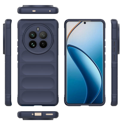 Realme 12 Pro 5G Magic Shield TPU + Flannel Phone Case - Stylish, Durable, and Lightweight Protection