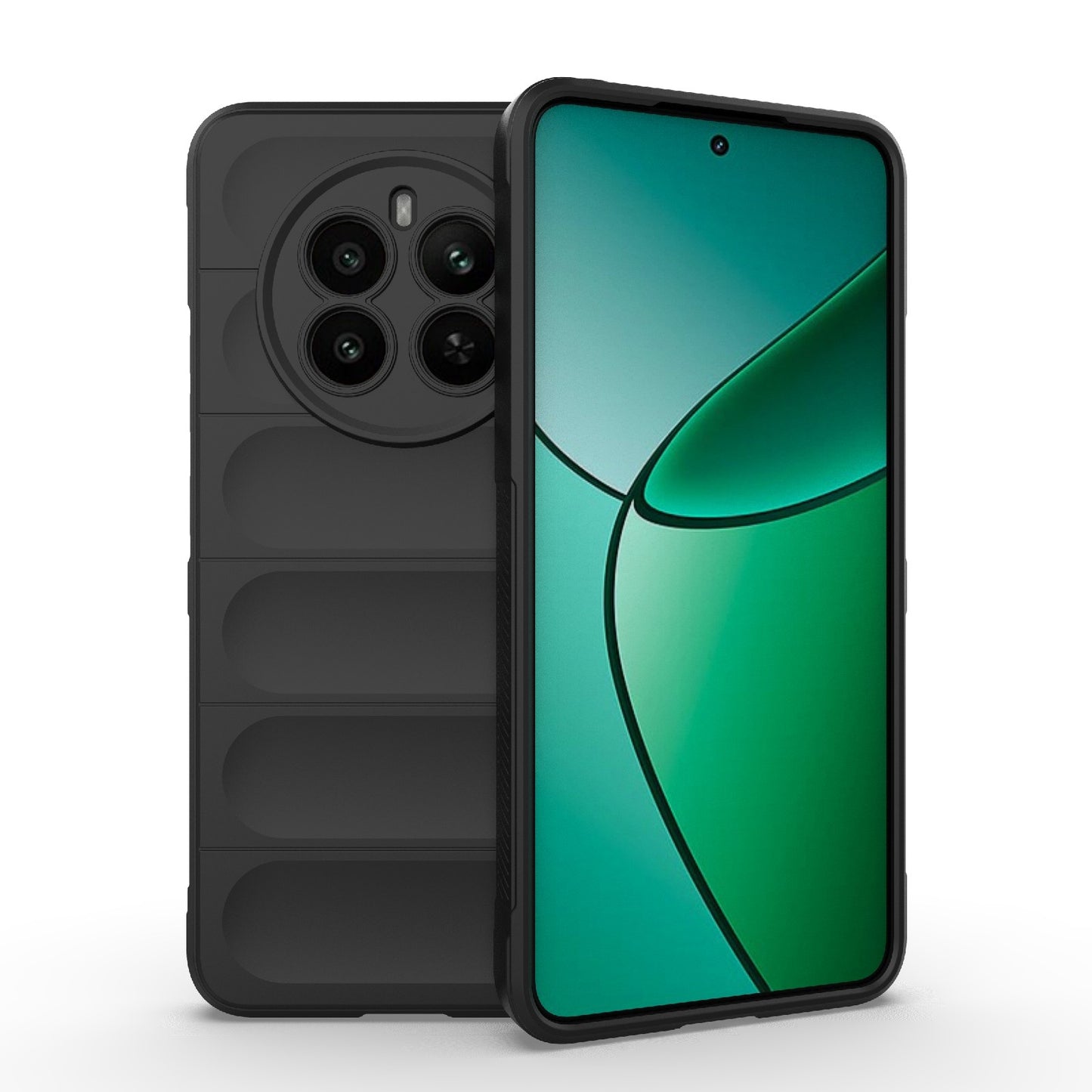 Realme 12+ 5G Global Magic Shield TPU + Flannel Phone Case - Stylish, Durable, and Lightweight Protection