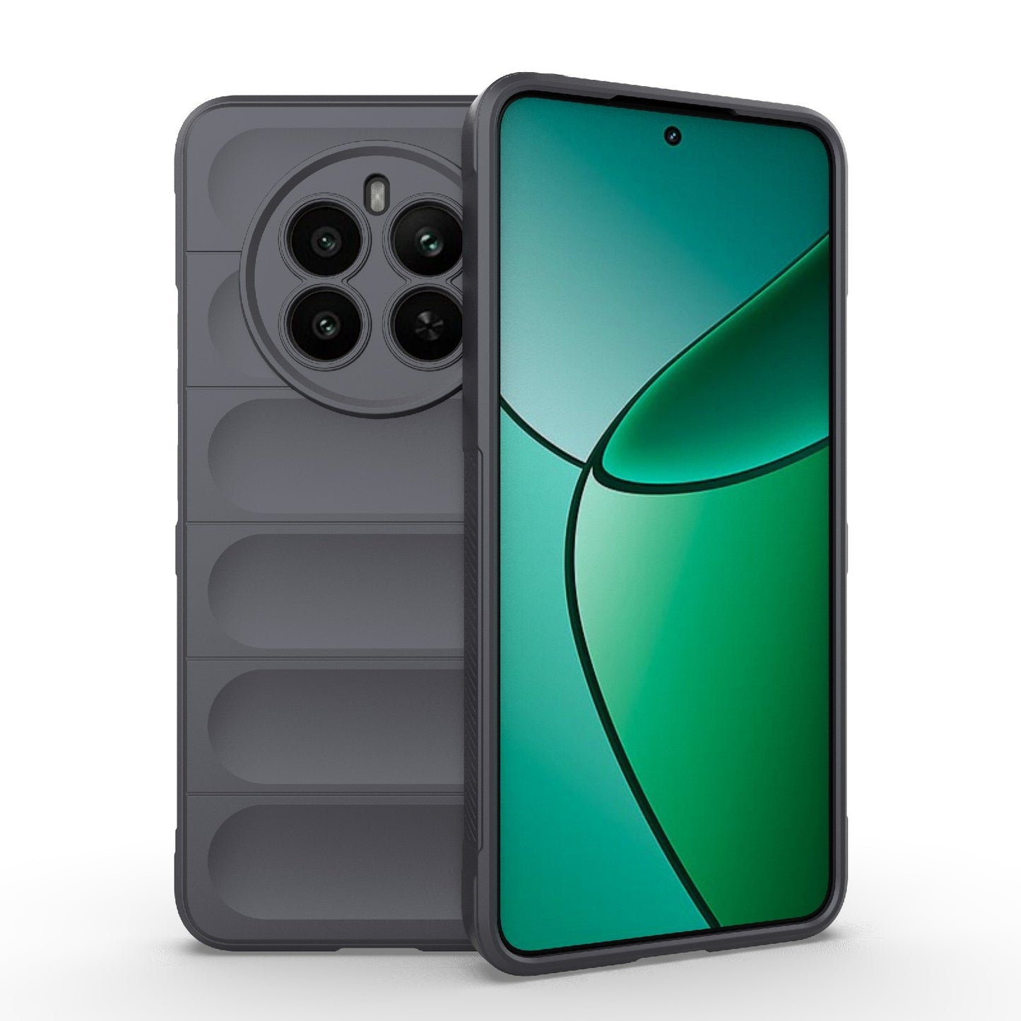 Realme 12+ 5G Global Magic Shield TPU + Flannel Phone Case - Stylish, Durable, and Lightweight Protection