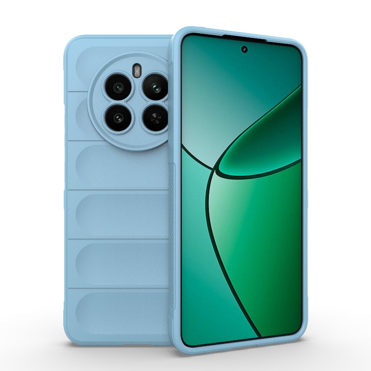 Realme 12+ 5G Global Magic Shield TPU + Flannel Phone Case - Stylish, Durable, and Lightweight Protection