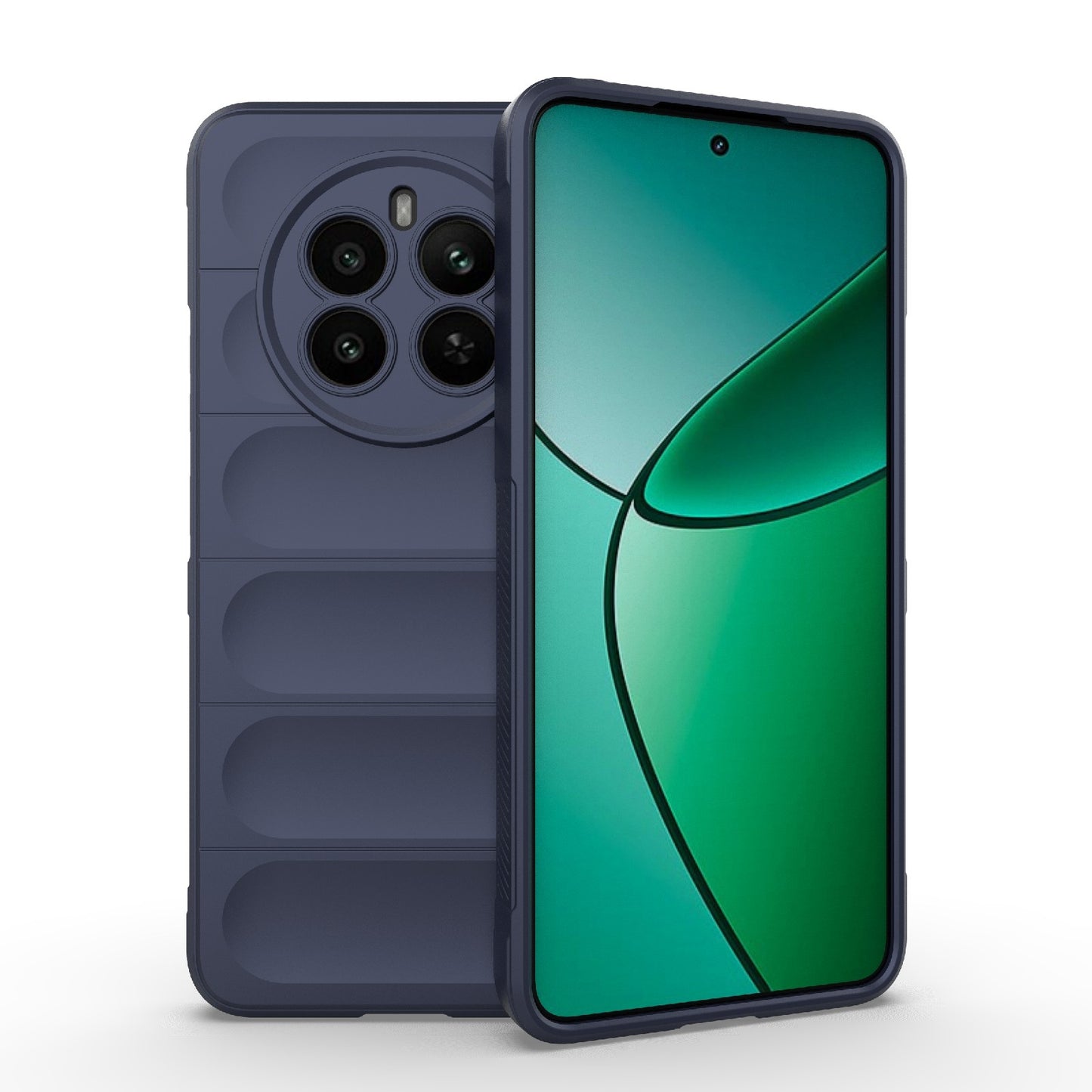 Realme 12+ 5G Global Magic Shield TPU + Flannel Phone Case - Stylish, Durable, and Lightweight Protection