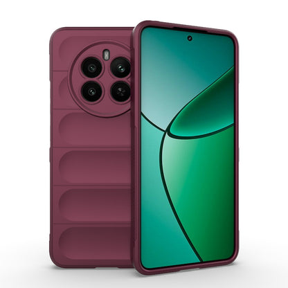Realme 12+ 5G Global Magic Shield TPU + Flannel Phone Case - Stylish, Durable, and Lightweight Protection