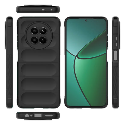 Realme 12 5G Global Magic Shield TPU + Flannel Phone Case - Stylish, Durable, and Lightweight Protection
