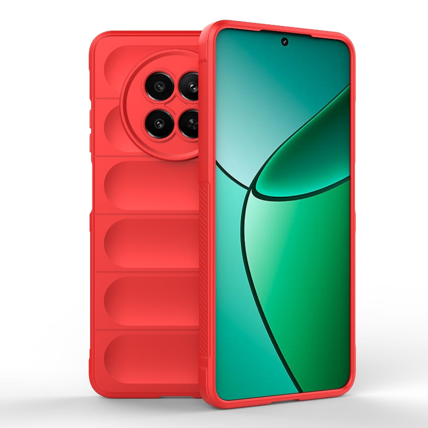Realme 12 5G Global Magic Shield TPU + Flannel Phone Case - Stylish, Durable, and Lightweight Protection