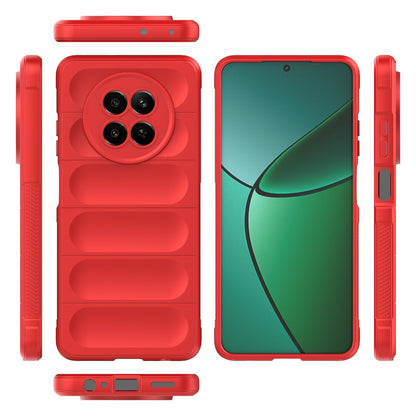 Realme 12 5G Global Magic Shield TPU + Flannel Phone Case - Stylish, Durable, and Lightweight Protection