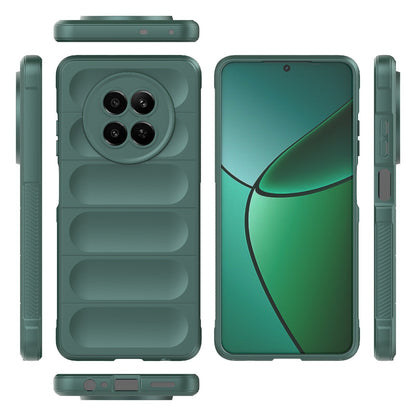 Realme 12 5G Global Magic Shield TPU + Flannel Phone Case - Stylish, Durable, and Lightweight Protection