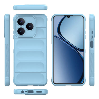 Realme C63 4G Global Magic Shield TPU + Flannel Phone Case - Stylish, Durable, and Lightweight Protection