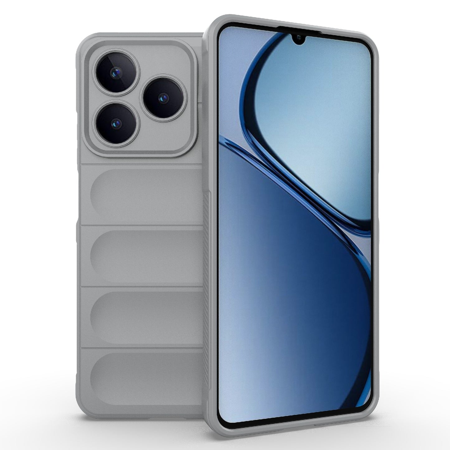 Realme Narzo N63 4G Global Magic Shield TPU + Flannel Phone Case - Stylish, Durable, and Lightweight Protection