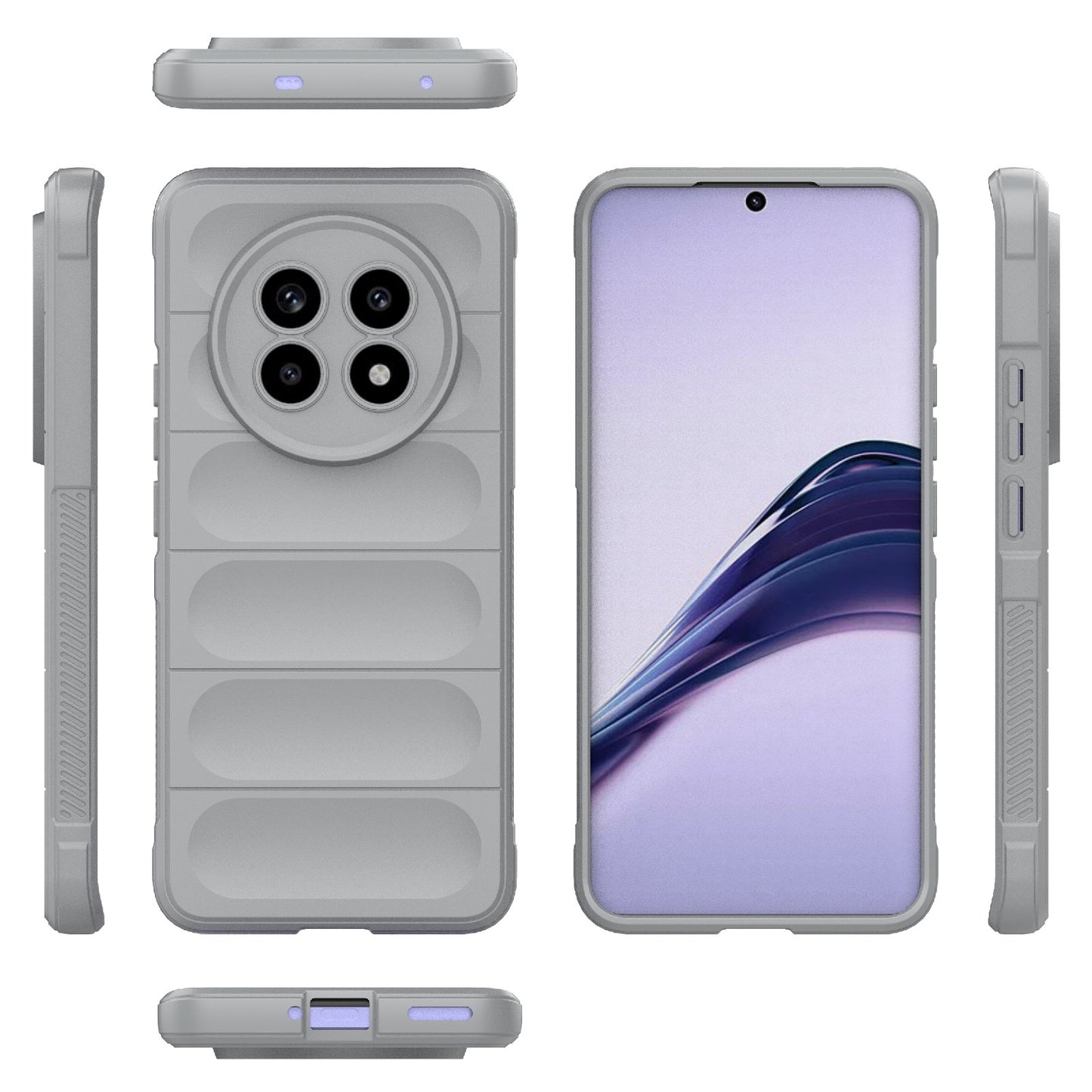 Realme 13 Pro 5G Global Magic Shield TPU + Flannel Phone Case - Stylish, Durable, and Lightweight Protection