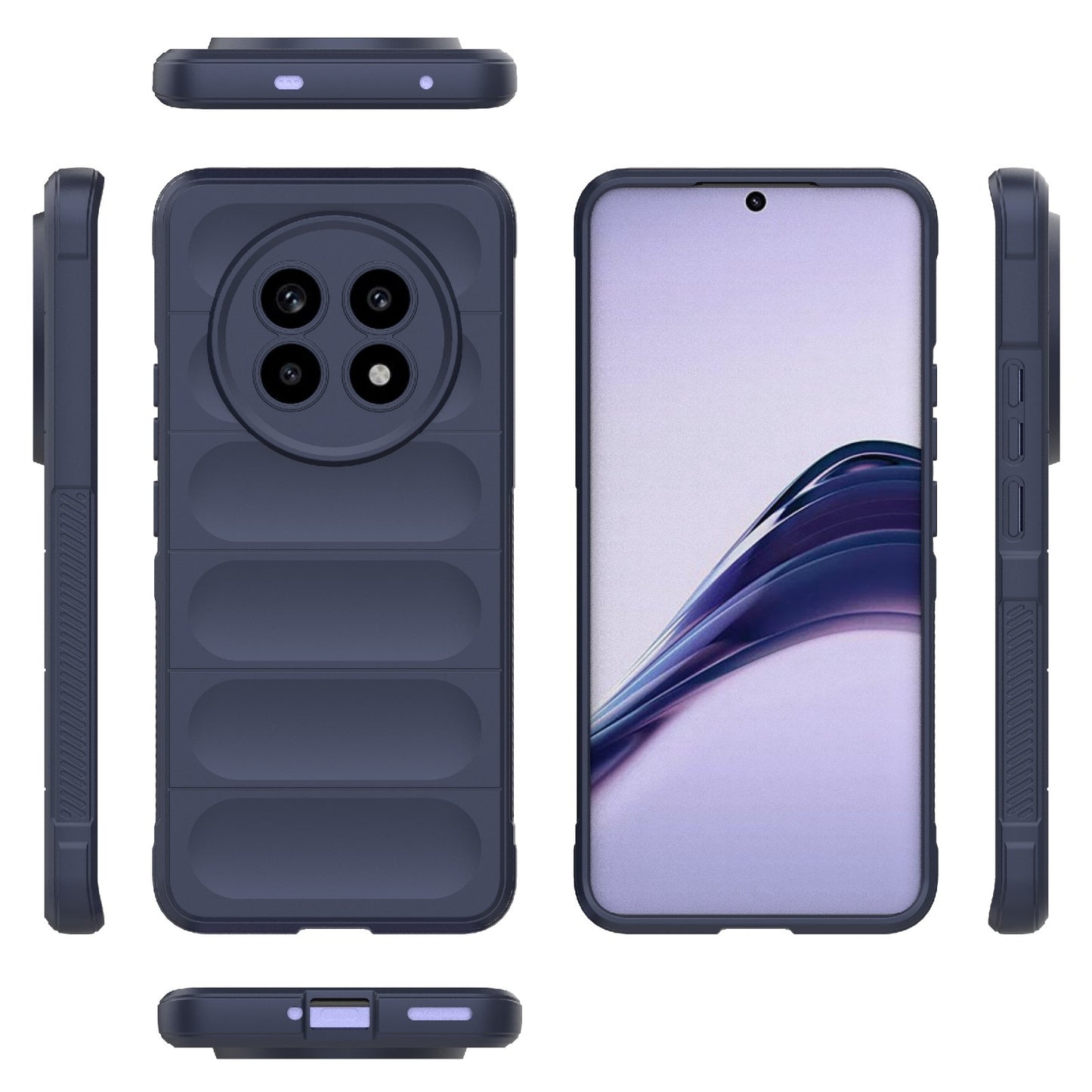 Realme 13 Pro 5G Global Magic Shield TPU + Flannel Phone Case - Stylish, Durable, and Lightweight Protection
