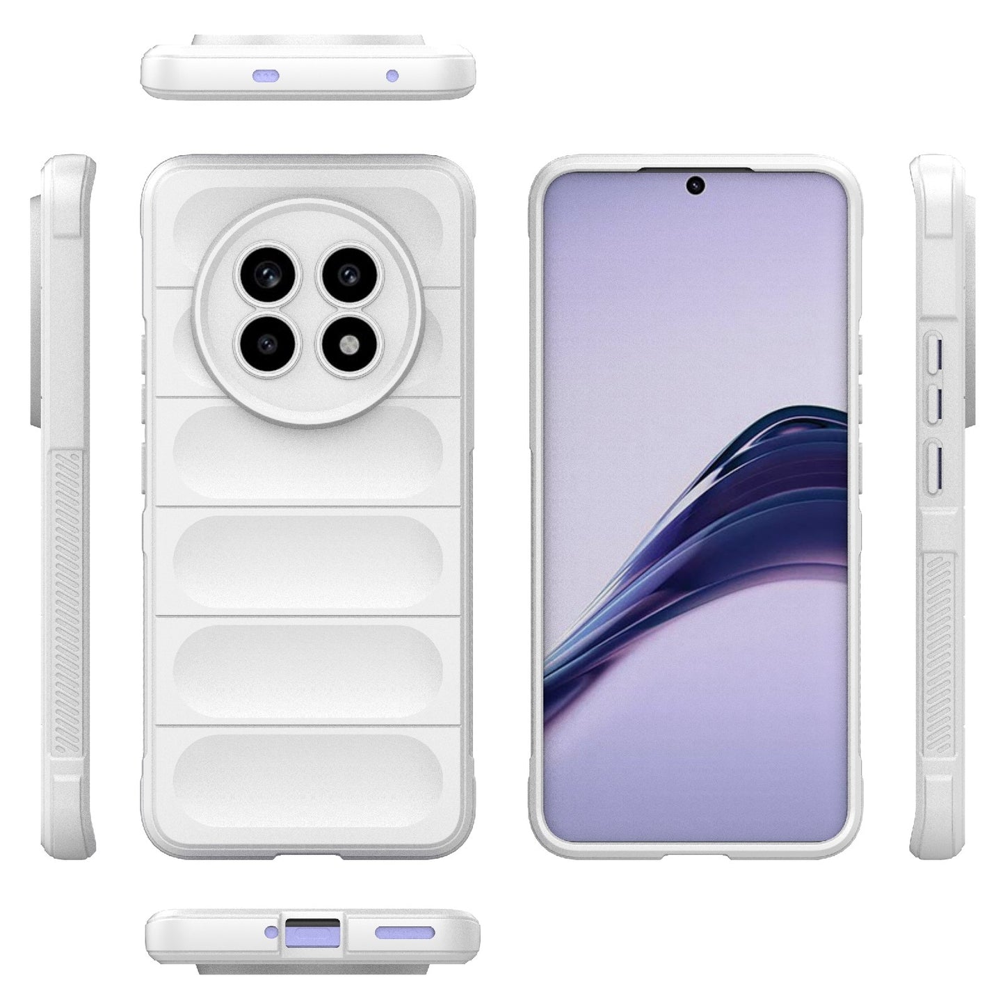 Realme 13 Pro 5G Global Magic Shield TPU + Flannel Phone Case - Stylish, Durable, and Lightweight Protection