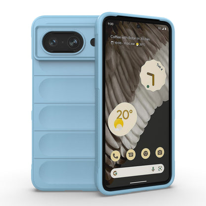 Google Pixel 8 5G Magic Shield TPU + Flannel Phone Case - Stylish, Durable, and Lightweight Protection