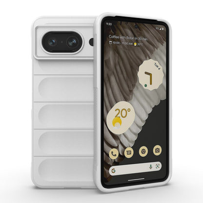 Google Pixel 8 5G Magic Shield TPU + Flannel Phone Case - Stylish, Durable, and Lightweight Protection