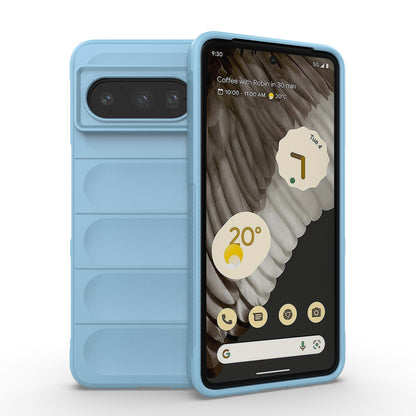 Google Pixel 8 Pro 5G Magic Shield TPU + Flannel Phone Case - Stylish, Durable, and Lightweight Protection