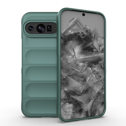 Google Pixel 9 Pro XL 5G Magic Shield TPU + Flannel Phone Case - Stylish, Durable, and Lightweight Protection