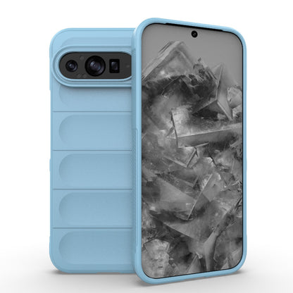 Google Pixel 9 Pro XL 5G Magic Shield TPU + Flannel Phone Case - Stylish, Durable, and Lightweight Protection