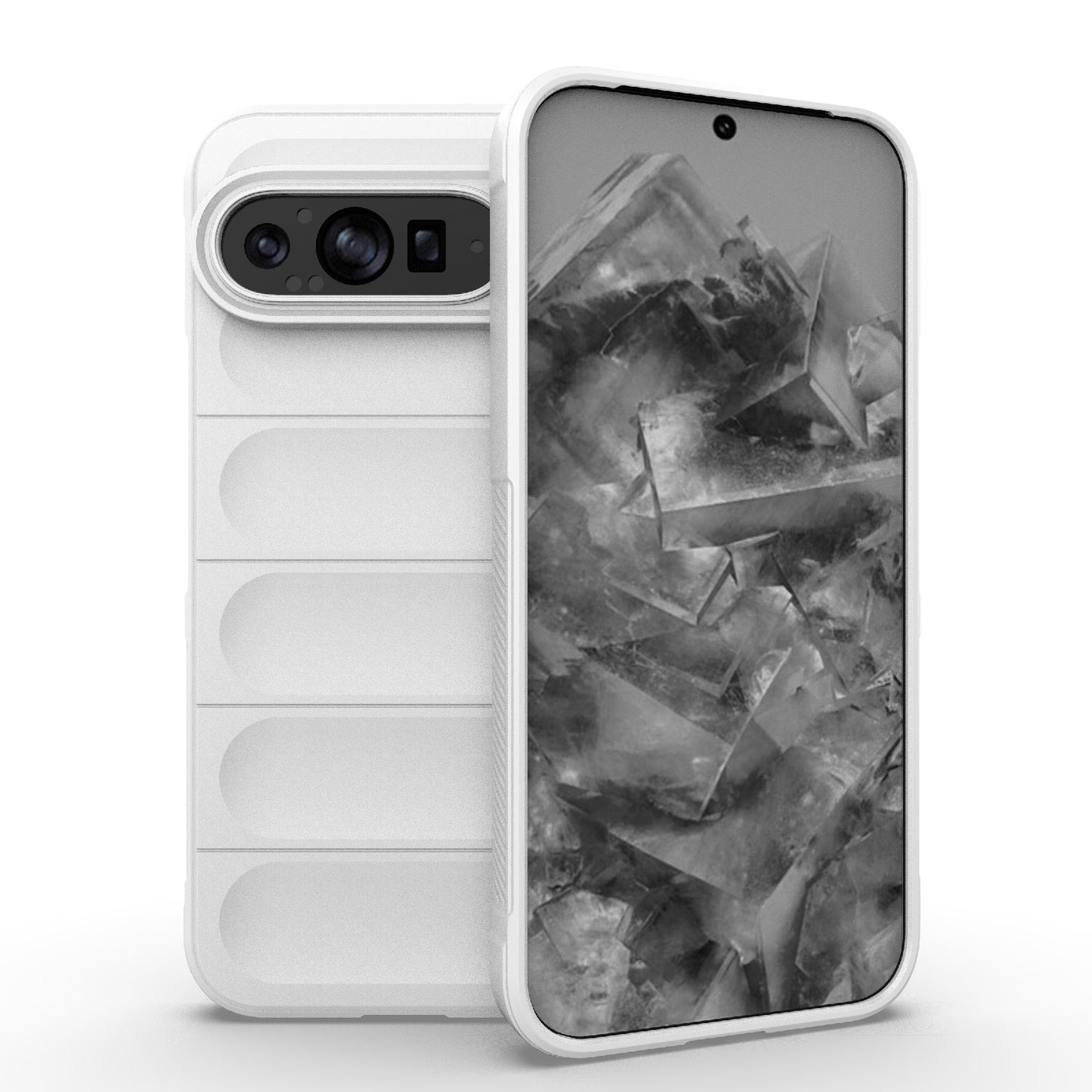 Google Pixel 9 Pro XL 5G Magic Shield TPU + Flannel Phone Case - Stylish, Durable, and Lightweight Protection