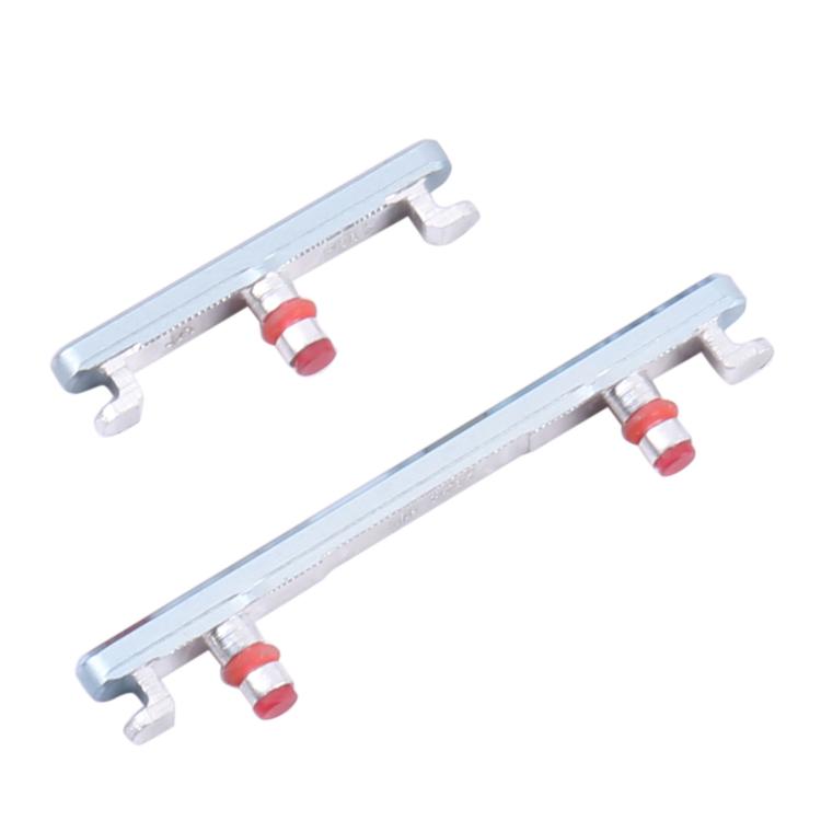 OnePlus 8T Replacement Power & Volume Control Buttons (Silver) - Compatible, Fully Tested, Easy Install