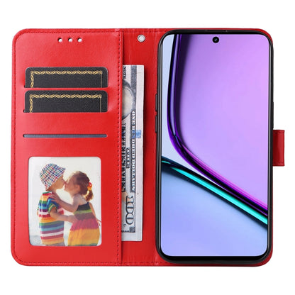 Realme 11 5G Taiwan Version Sunflower Embossed Leather Wallet Phone Case with Kickstand and Card Holder