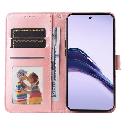 Realme P1 Pro Global Sunflower Embossed Leather Wallet Phone Case with Kickstand and Card Holder