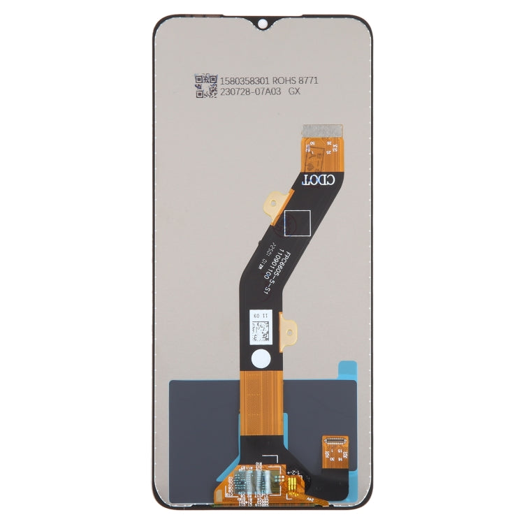OEM LCD Screen and Digitizer Assembly for Infinix Smart 7 HD (Model X6516) - Full Replacement Part