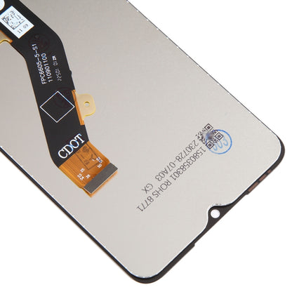 OEM LCD Screen and Digitizer Assembly for Infinix Smart 7 HD (Model X6516) - Full Replacement Part