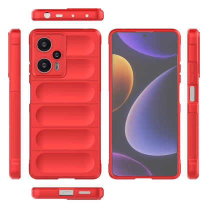 Xiaomi Redmi Note 12 Turbo Magic Shield TPU + Flannel Phone Case - Stylish, Durable, and Lightweight Protection