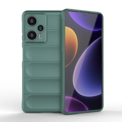 Xiaomi Redmi Note 12 Turbo Magic Shield TPU + Flannel Phone Case - Stylish, Durable, and Lightweight Protection