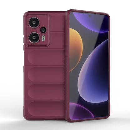 Xiaomi Redmi Note 12 Turbo Magic Shield TPU + Flannel Phone Case - Stylish, Durable, and Lightweight Protection