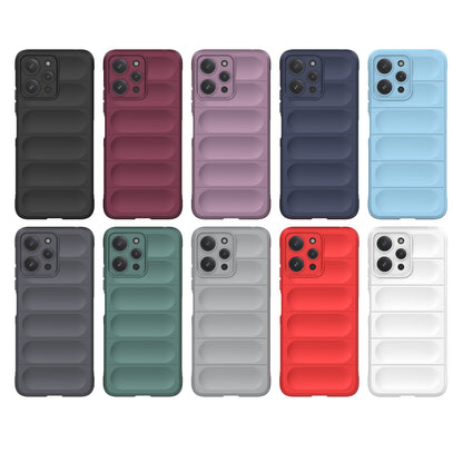 Xiaomi Redmi 12 4G Magic Shield TPU + Flannel Phone Case - Stylish, Durable, and Lightweight Protection